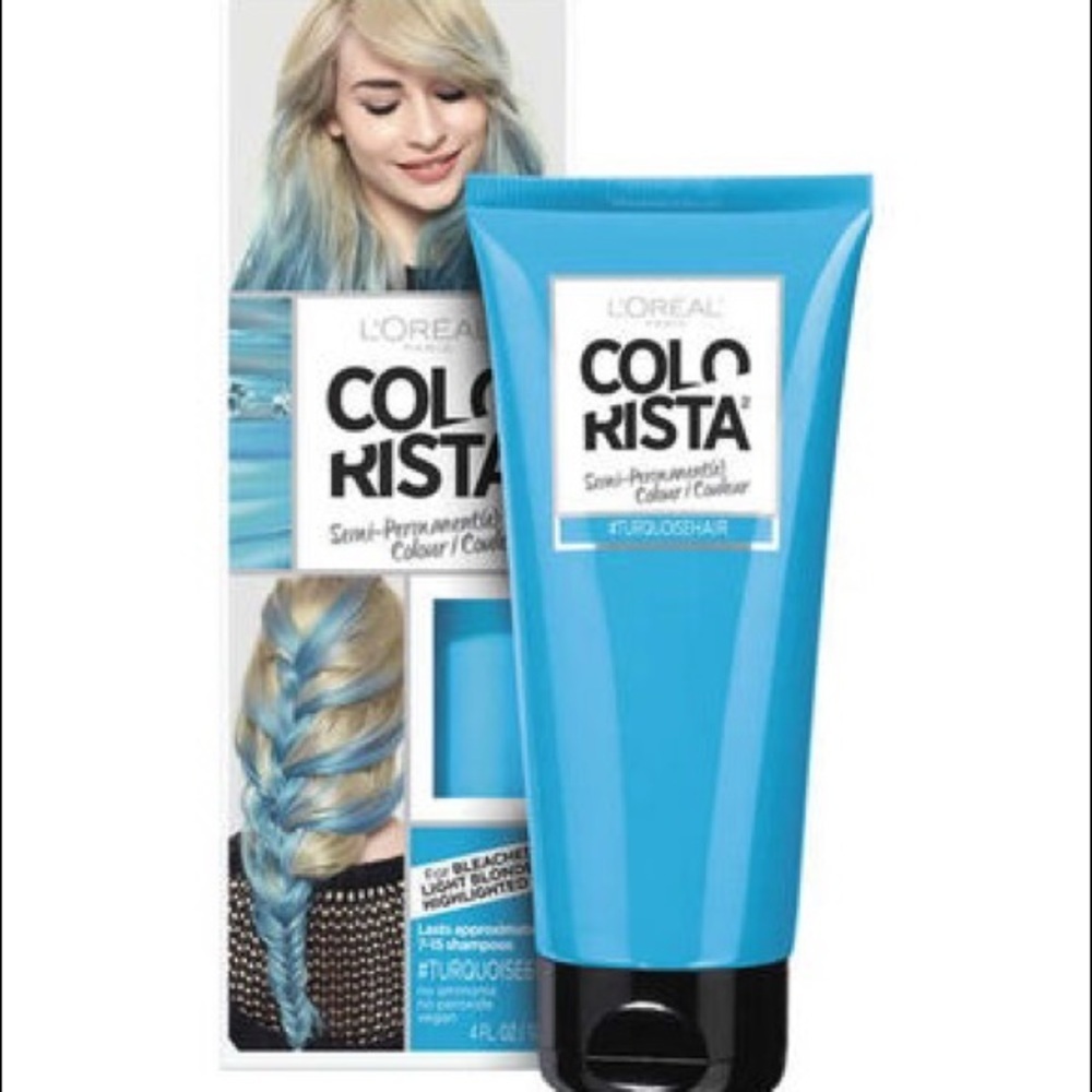 Colorista Semi-permanent Hair color Turqu
